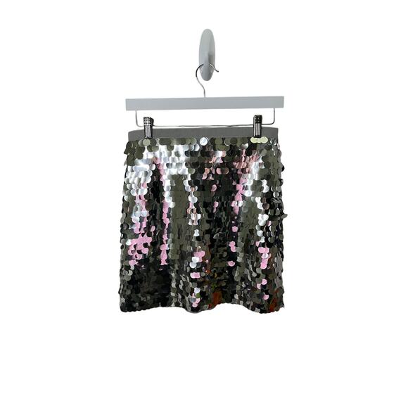 Ann Taylor lightweight sequin‎ skirt -0 - Picture 1 of 4
